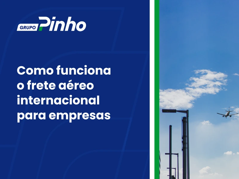 Como funciona o frete aéreo internacional para empresas