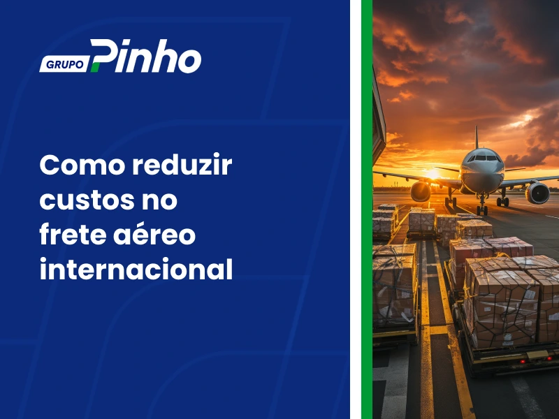 Como reduzir custos no frete aéreo internacional