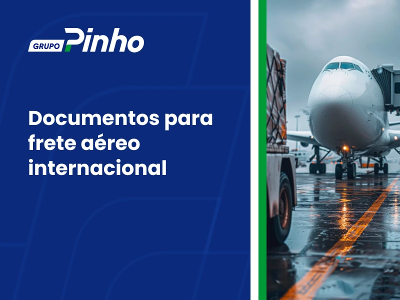 Documentos para frete aéreo internacional