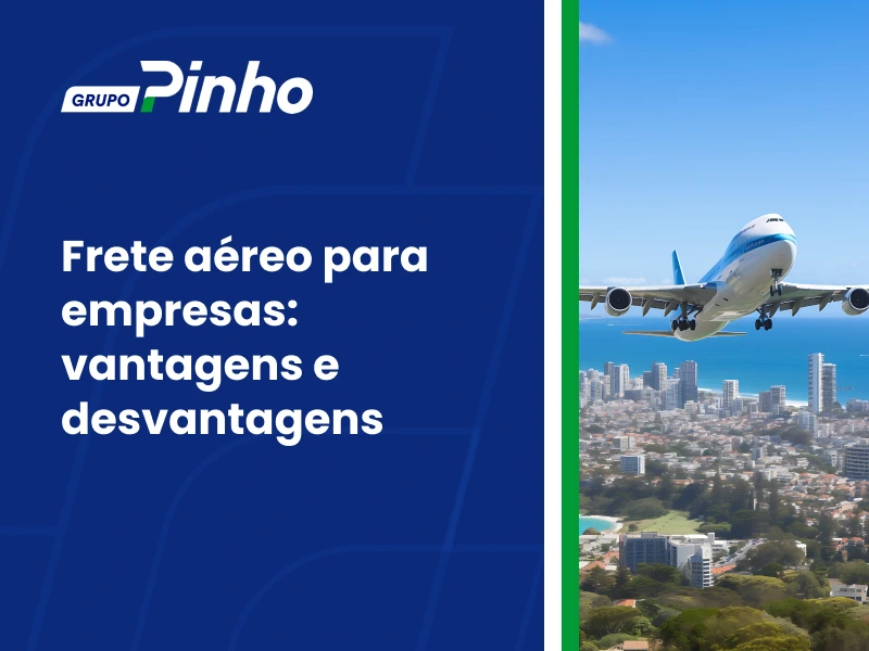 Frete aéreo para empresas: vantagens e desvantagens