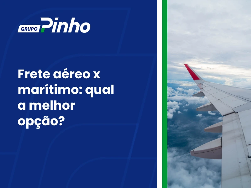Frete aéreo x marítimo: qual a melhor opção?
