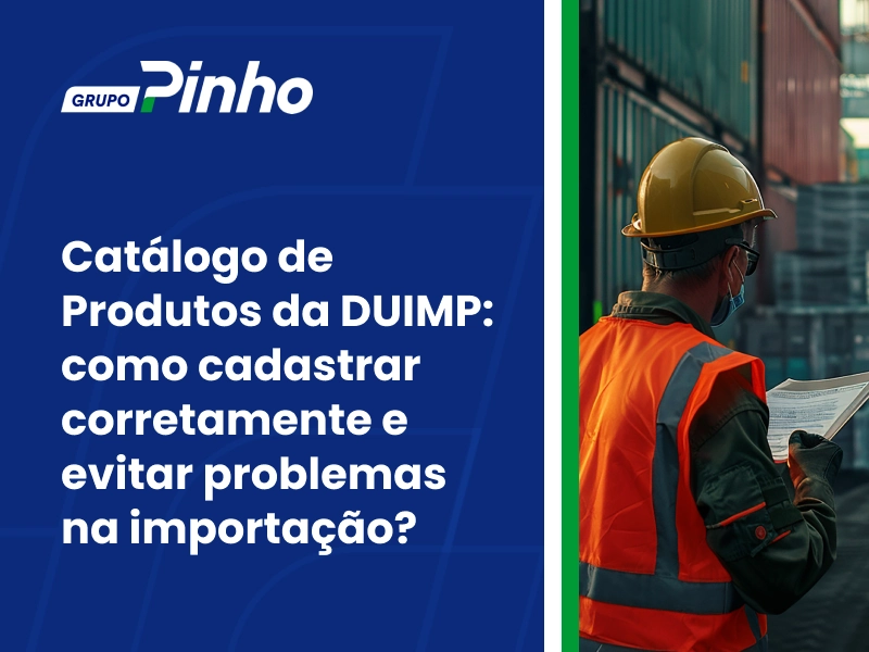 Catálogo de Produtos da DUIMP: como cadastrar corretamente e evitar problemas na importação?