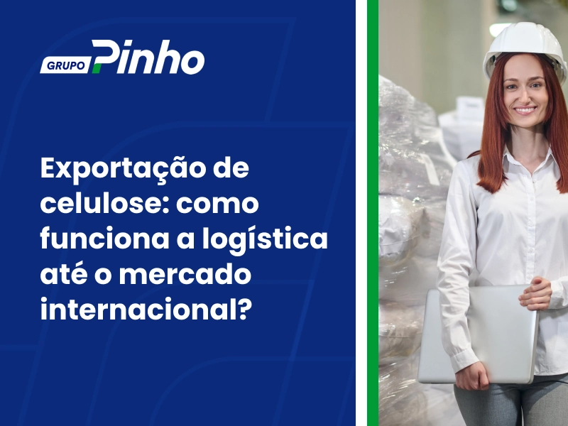 Exportação de celulose: como funciona a logística até o mercado internacional?